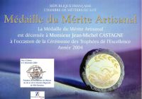 Médaille du Mérite Artisanal